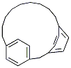 structure of CAS# 5698-88-4, Tricyclo[14.2.2.23,6]Docosa-3,4,5,16,18,19-Hexaene