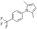 结构式 CAS# 570-05-8, 2,5-二甲基-1-[4-(三氟甲基)苯基]吡咯