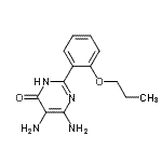 CAS#: 57075-34-0， 5,6-Diamino-2-(2-Propoxyphenyl)-4(1H)-Pyrimidinone