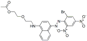CAS#: 57119-83-2， 2-[2-[[4-[(2-Bromo-4,6-Dinitrophenyl)Azo]-1-Naphthyl]Amino]Ethoxy]Ethyl Acetate