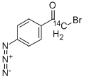 CAS#: 57122-94-8， 4-Azidophenacyl Bromide-1-14C