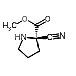 CAS#: 57224-13-2， Methyl 2-Cyano-L-Prolinate