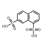 CAS#: 5724-16-3， 1,7-Naphthalenedisulfonic Acid
