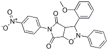 CAS#: 5726-73-8， 6-(2-Methoxyphenyl)-3-(4-Nitrophenyl)-7-Phenyl-8-Oxa-3,7-Diazabicyclo[3.3.0]Octane-2,4-Dione