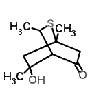 CAS#: 57274-39-2， 8-Hydroxy-1,3,8-Trimethyl-2-Thiabicyclo[2.2.2]Octan-5-One