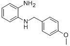 structure of CAS# 5729-16-8, N-(4-Methoxybenzyl)benzene-1,2-diamine;[2-[(3,4-Difluorophenyl)Amino]-2-Oxo-Ethyl] 2-Acetamido-4,5-Dimethyl-Thiophene-3-Carboxylate;2-Acetamido-4,5-Dimethyl-3-Thiophenecarboxylic Acid [2-[(3,4-Difluorophenyl)Amino]-2-Oxoethyl] Ester;2-Acetamido-4,5-Dimethyl-Thiophene-3-Carboxylic Acid [2-[(3,4-Difluorophenyl)Amino]-2-Keto-Ethyl] Ester