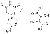 CAS#: 57344-88-4， R-(+)-Aminoglutethimide Tartrate Salt