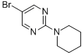 structure of CAS# 57356-64-6, 5-Bromo-2-(Piperidin-1-Yl)Pyrimidine;(5-Bromopyrimidin-2-Yl)Piperidine