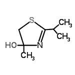 CAS#: 57360-01-7， 2-Isopropyl-4-Methyl-4,5-Dihydro-1,3-Thiazol-4-Ol
