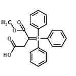 CAS#: 57367-54-1， 4-Methoxy-4-Oxo-3-(Triphenylphosphoranylidene)Butanoic Acid