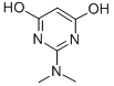 结构式 CAS# 5738-14-7, 2-(二甲基氨基)-4,6-嘧啶二醇