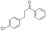 结构式 CAS# 5739-39-9, 3-(4-氯苯基)苯丙酮