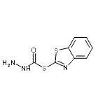 CAS#: 57392-05-9， S-1,3-Benzothiazol-2-Yl Hydrazinecarbothioate