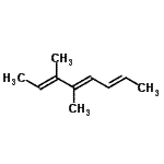 CAS#: 57396-75-5， (2E,4E,6E)-3,4-Dimethyl-2,4,6-Octatriene