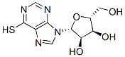 structure of CAS# 574-25-4, 6-Thioinosine;9-[(2R,3R,4S,5R)-3,4-Dihydroxy-5-(Hydroxymethyl)Tetrahydrofuran-2-Yl]-3H-Purine-6-Thione;9-[(2R,3R,4S,5R)-3,4-Dihydroxy-5-(Hydroxymethyl)-2-Tetrahydrofuranyl]-3H-Purine-6-Thione;9-[(2R,3R,4S,5R)-3,4-Dihydroxy-5-Methylol-Tetrahydrofuran-2-Yl]-3H-Purine-6-Thione