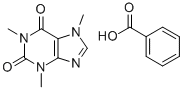 CAS#: 5743-17-9， Caffeine Benzoate