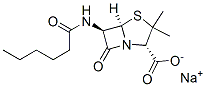 CAS#: 575-47-3， Sodium 6-Hexanamidopenicillanate