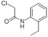 结构式 CAS# 57503-02-3, 2-氯-N-(2-乙基苯基)-乙酰胺