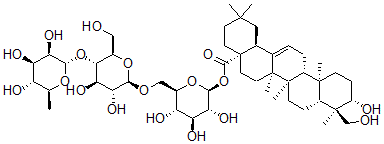 CAS#: 57539-70-5， Pulsatiloside C