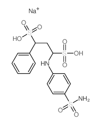 CAS#: 576-97-6， 1-[[4-(Aminosulfonyl)phenyl]amino]-3-phenyl-1,3-Propanedisulfonic acid disodium salt