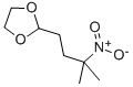 结构式 CAS# 57620-56-1, 2-(3-甲基-3-硝基丁基)-1,3-二氧戊环