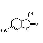 CAS#: 57743-63-2， 3,6-Dimethyl-3A,4,5,7A-Tetrahydro-1-Benzofuran-2(3H)-One
