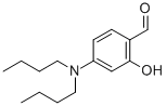 structure of CAS# 57771-09-2, 4-(Dibutylamino)Salicylaldehyde;4-(DIBUTYLAMINO)-2-HYDROXYBENZALDEHYDE;4-(DIBUTYLAMINO)SALICYLALDEHYDE