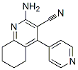 CAS#: 577985-54-7， 2-Amino-5,6,7,8-Tetrahydro-4-(4-Pyridinyl)-3-Quinolinecarbonitrile