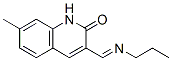 CAS#: 577999-42-9， 7-Methyl-3-[(Propylimino)Methyl]-2(1H)-Quinolinone