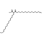 CAS#: 578-31-4， 3-Oxo-2-Tetradecyloctadecanoic Acid