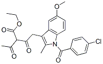 CAS#: 57846-36-3， 2-Acetyl-4-[1-(4-Chlorobenzoyl)-5-Methoxy-2-Methyl-1H-Indol-3-Yl]-3-Oxobutyric Acid Ethyl Ester