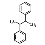structure of CAS# 5789-35-5, 1,1'-(2,3-Butanediyl)Dibenzene;(1-methyl-2-phenylpropyl)benzene;(1-Methyl-2-phenylpropyl)benzene #;2,3-Diphenylbutane