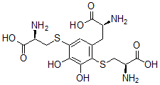 CAS#: 57954-84-4， 2,5-S,S-Dicysteinyldopa