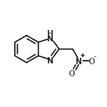 structure of CAS# 57966-06-0, 2-(Nitromethyl)-1H-Benzimidazole;1H-Benzimidazole,2-(nitromethyl)-;2-(nitromethyl)-1H-benzo[d]imidazole;2-Nitromethyl-1H-benzoimidazole