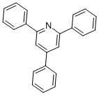 structure of CAS# 580-35-8, 2,4,6-Triphenylpyridine;Bas 00665824;Fr-0459;Zinc01541473