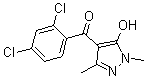 CAS#: 58010-98-3， 4-(2,4-Dichlorobenzoyl)-1,3-dimethyl-5-hydroxypyrazole