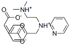 CAS#: 58044-99-8， N'-Benzyl-N,N-Dimethyl-N'-Pyridin-2-Ylethylenediammonium Maleate