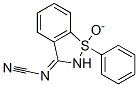 CAS#: 58098-99-0， 1-Oxido-1-Phenyl-3H-1,2-Benzisothiazol-3-Ylidenecyanamide