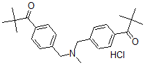 CAS#: 58101-75-0， N,N-Bis(4-Pivaloylbenzyl)Methylamine Hydrochloride