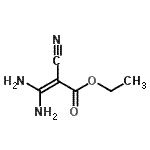CAS 登录号：58159-31-2， 乙基3,3-二氨基-2-氰基丙烯酸酯