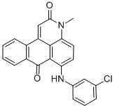 CAS#: 58221-90-2， 6-[(3-Chlorophenyl)Amino]-3-Methyl-3H-Naphtho[1,2,3-De]Quinoline-2,7-Dione