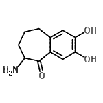 CAS#: 58330-53-3， 6-Amino-2,3-Dihydroxy-6,7,8,9-Tetrahydro-5H-Benzo[7]Annulen-5-One