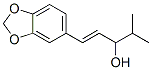 CAS 登录号：58344-86-8， 1-(3,4-亚甲二氧基苯基)-4-甲基-1-戊烯-3-醇
