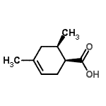 CAS#: 58396-02-4， (1S,6R)-4,6-Dimethyl-3-Cyclohexene-1-Carboxylic Acid