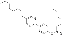 CAS#: 58415-91-1， 4-(5-Octyl-2-Pyrimidinyl)Phenyl Heptanoate