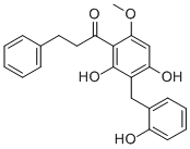CAS#: 58449-06-2， 1-[2,4-Dihydroxy-3-[(2-Hydroxyphenyl)Methyl]-6-Methoxyphenyl]-3-Phenyl-1-Propanone