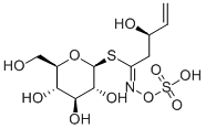 structure of CAS# 585-95-5, Progoitrin;[[(3R)-3-Hydroxy-1-[(2S,3R,4S,5S,6R)-3,4,5-Trihydroxy-6-(Hydroxymethyl)Tetrahydropyran-2-Yl]Sulfanyl-Pent-4-Enylidene]Amino] Sulfate;[[(3R)-3-Hydroxy-1-[[(2S,3R,4S,5S,6R)-3,4,5-Trihydroxy-6-(Hydroxymethyl)-2-Tetrahydropyranyl]Thio]Pent-4-Enylidene]Amino] Sulfate;[[(3R)-3-Hydroxy-1-[[(2S,3R,4S,5S,6R)-3,4,5-Trihydroxy-6-Methylol-Tetrahydropyran-2-Yl]Thio]Pent-4-Enylidene]Amino] Sulfate