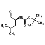 CAS#: 58521-45-2， 2-Methyl-2-Propanyl [(2S)-4-Methyl-1-Oxo-2-Pentanyl]Carbamate