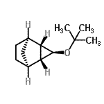 CAS#: 58560-49-9， (1R,2S,3R,4R,5S)-3-[(2-Methyl-2-Propanyl)Oxy]Tricyclo[3.2.1.0<Sup>2,4</Sup>]Octane