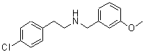 CAS#: 586333-01-9， 2-(4-Chlorophenyl)-N-(3-Methoxybenzyl)Ethanamine
